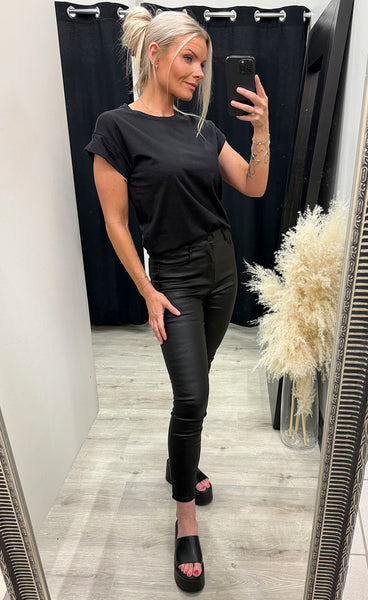 Alva organic std tee - black