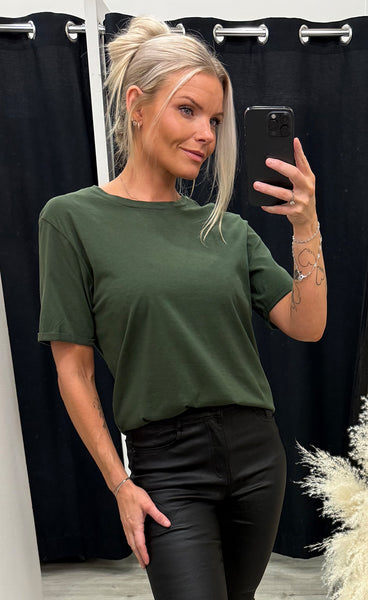 Terina organic tee - duffel bag