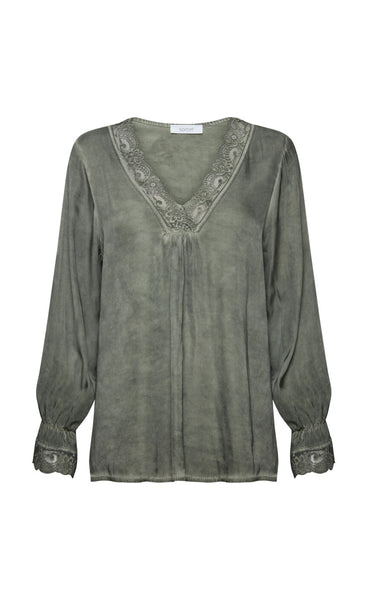 Whitney blouse - beetle