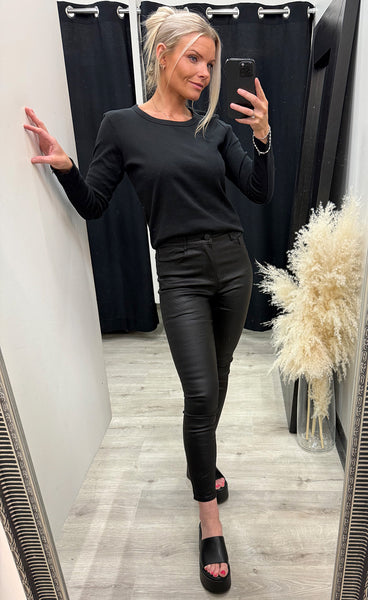 Eike top - black