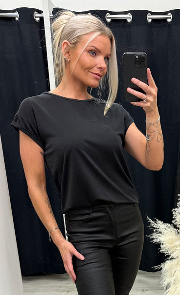 Birdia lynette tee - black