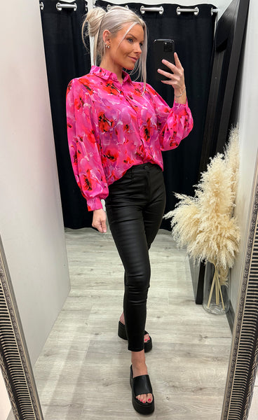 Yrsa blouse - pink mix