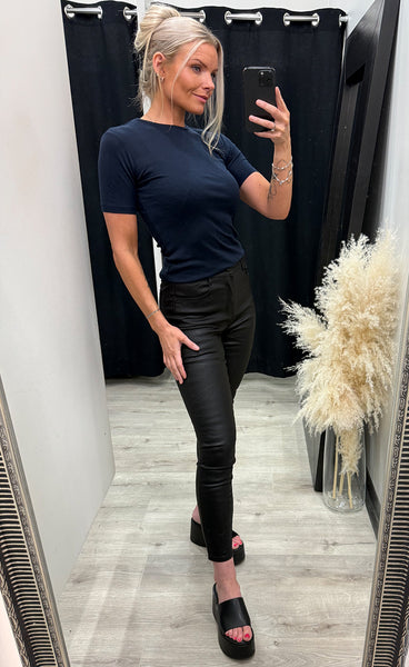 Mona lyocell o ss tee - sky captain