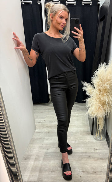 Fenya modal tee - black