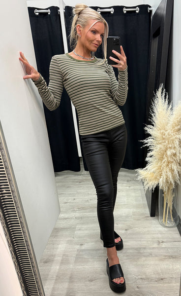 NÜMPH Nuhennesy blouse - calla green