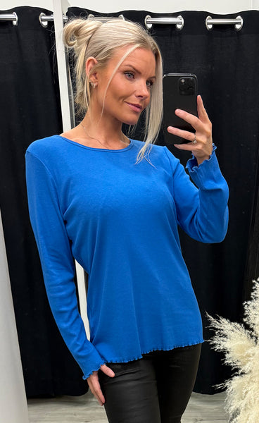 Hizamond tee 12 - blue