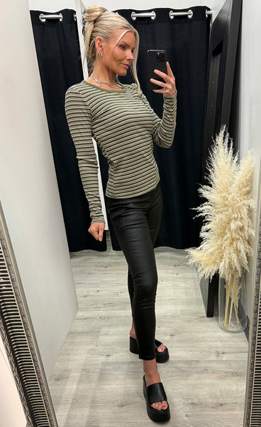 NÜMPH Nuhennesy blouse - calla green