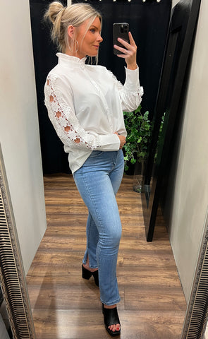 Caroline blouse - white