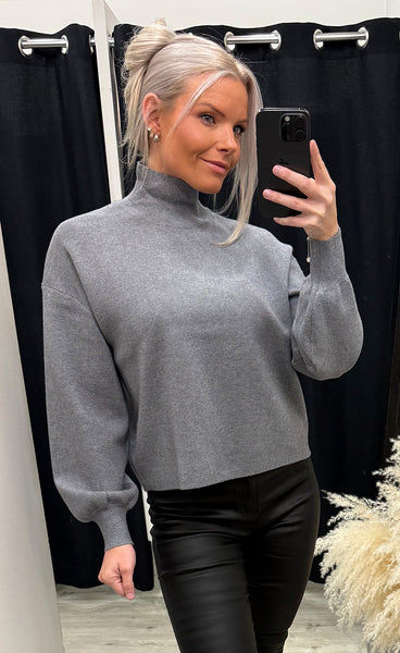 Mercy pullover - grey melange