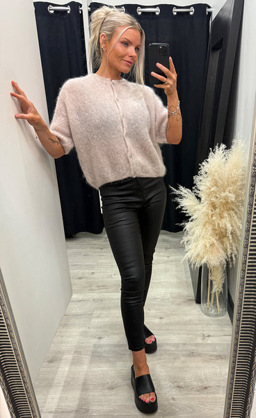 N-Lorell mohair knit - beige