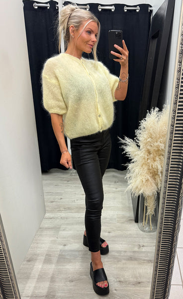 N-Lorell mohair knit - light yellow