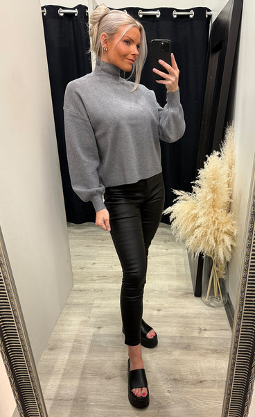 Mercy pullover - grey melange
