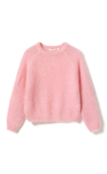 N-Latora mohair knit - baby pink