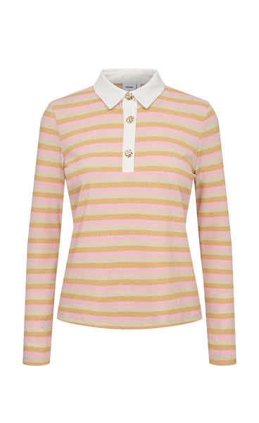 Nugranada ls polo - fuchsia pink