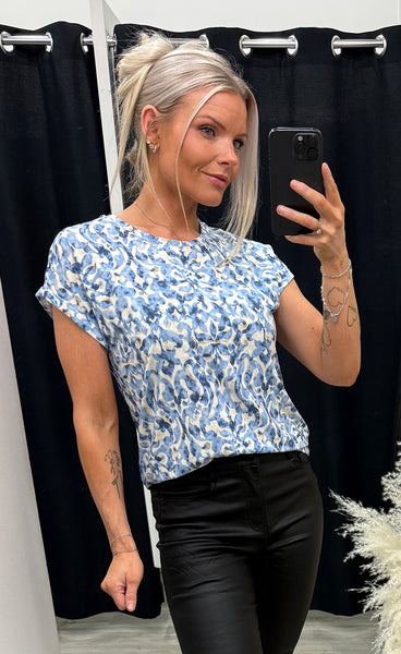 Seen tee 1 - boho blue della oxford