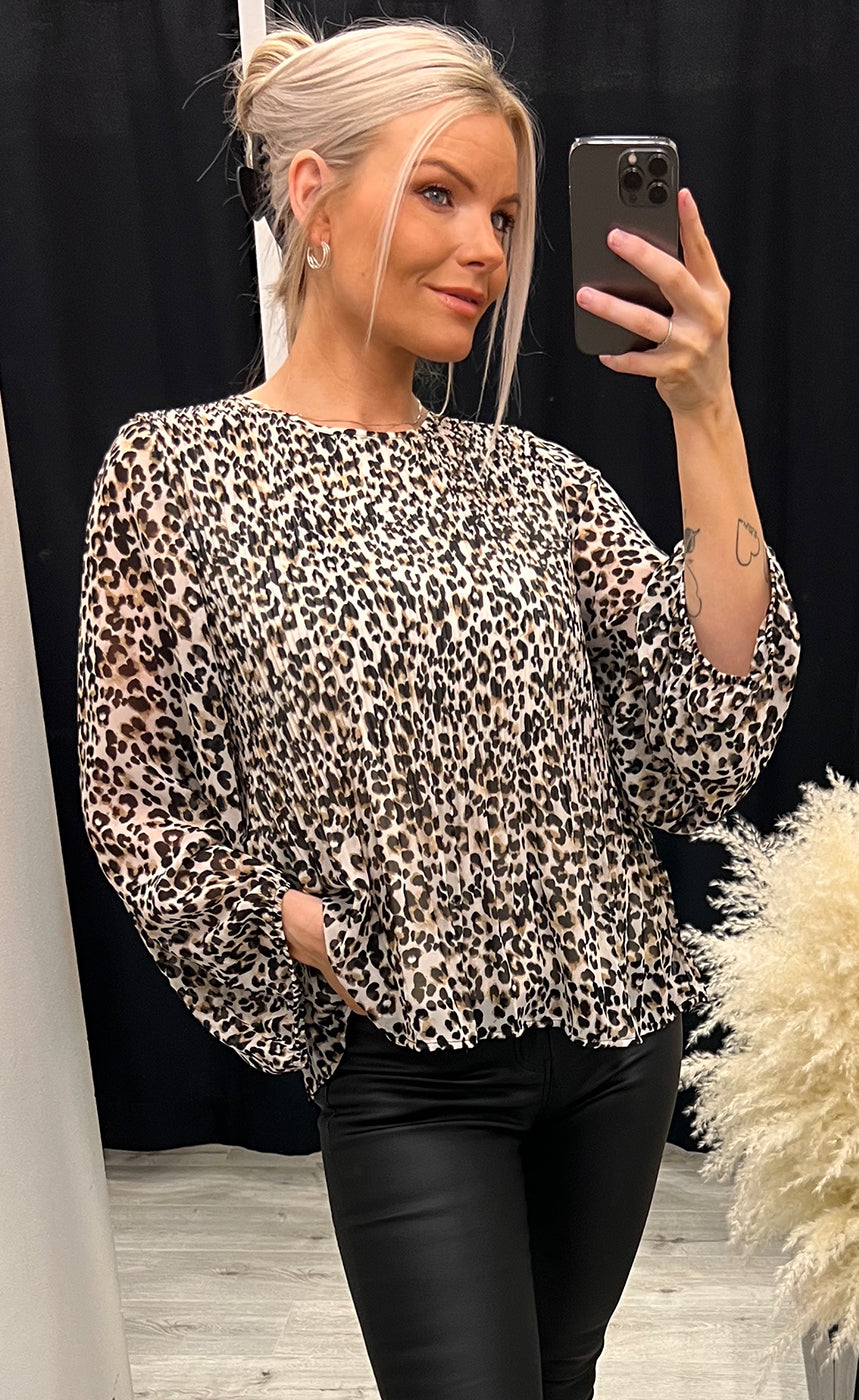 Nalla blouse - leo mix