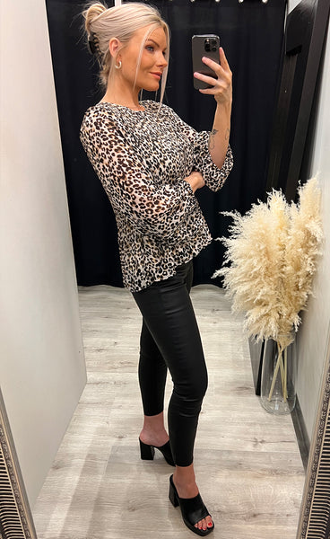 Nalla blouse - leo mix