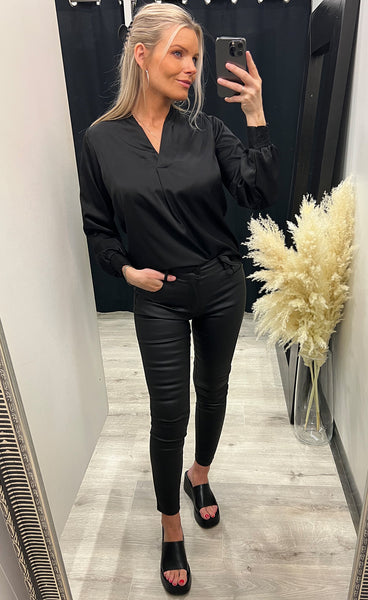 Viline blouse - black