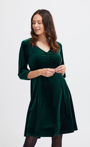 Cassandra dress 1 - ponderosa pine