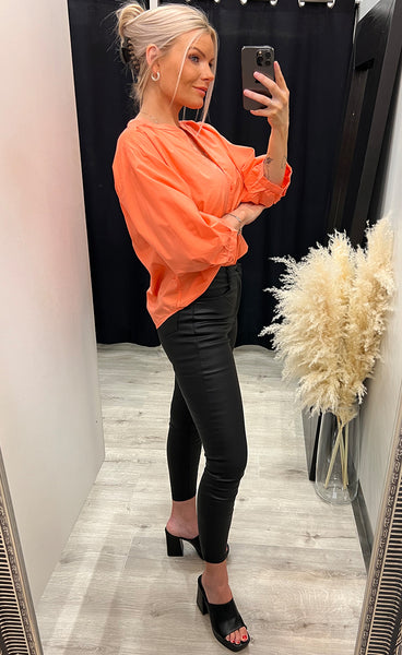 Abiella shirt - persimmon