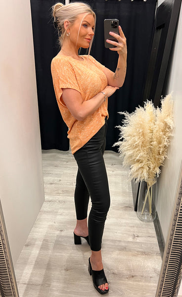 Light tee - mandarin