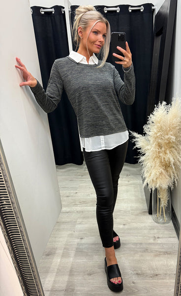 Emmie pullover 1 - smokey multi