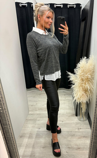 Emmie pullover 1 - smokey multi