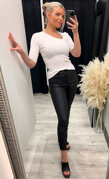 Alvina tee - bright white