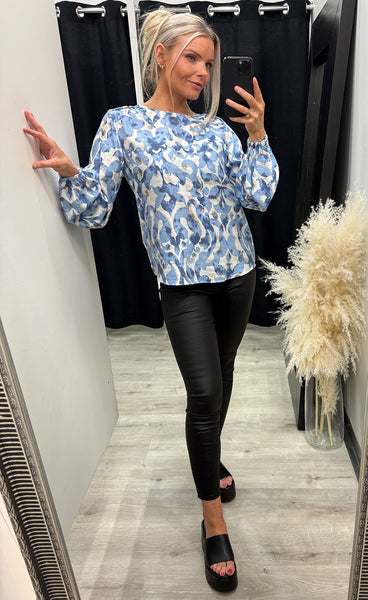 Ariana blouse 14 - boho bloom della oxford