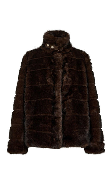 Nuwindall jacket - black coffee