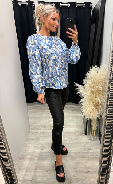 Ariana blouse 14 - boho bloom della oxford