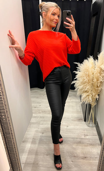 Sinne pullover - red alert
