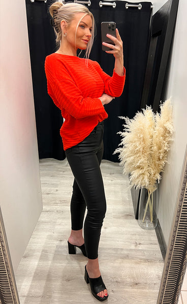 Sinne pullover - red alert