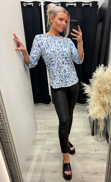 Seen tee 8 - boho bloom della oxford