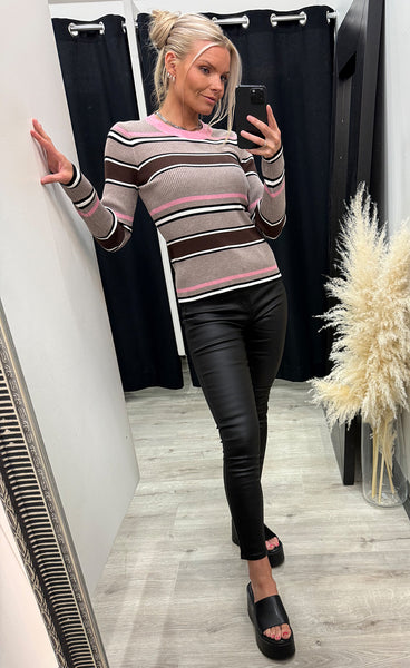 NÜMPH Nukallie pullover - bonbon
