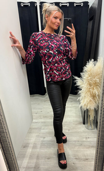 Seen tee 8 - dis boho very berry