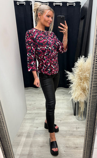 Seen tee 8 - dis boho very berry