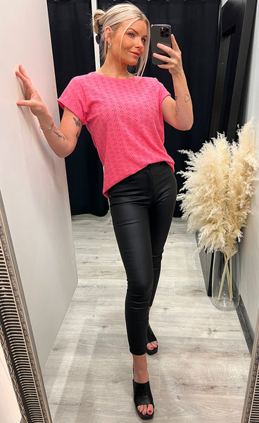 Jess tee - camellia rose