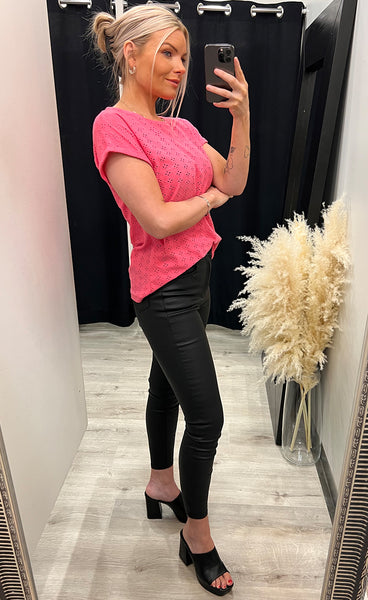 Jess tee - camellia rose