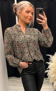 Minoa blouse - jungle mix