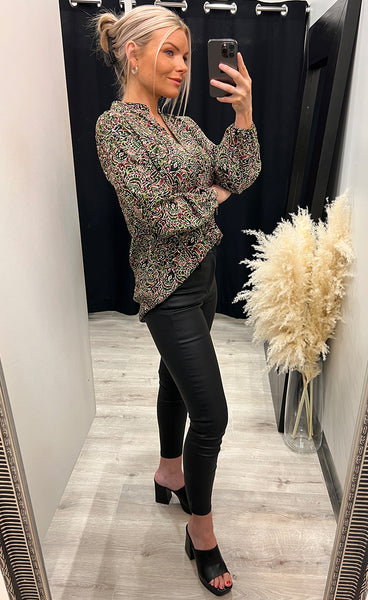 Minoa blouse - jungle mix