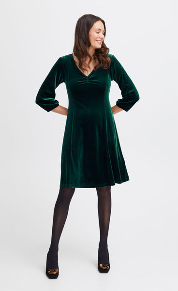 Cassandra dress 1 - ponderosa pine