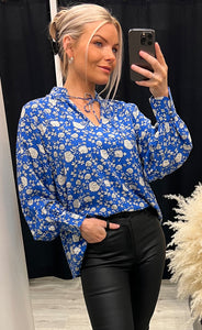 Falua blouse - marina floral