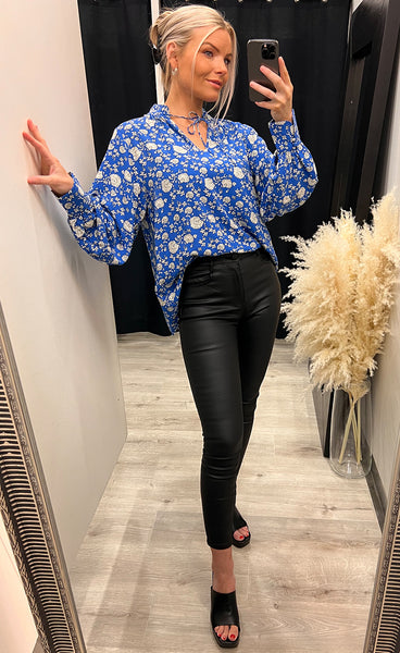 Falua blouse - marina floral