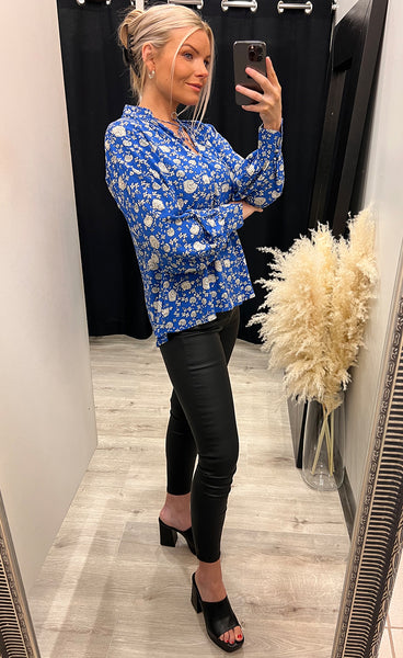 Falua blouse - marina floral