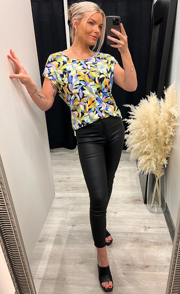 Dottie tee - blazing mix