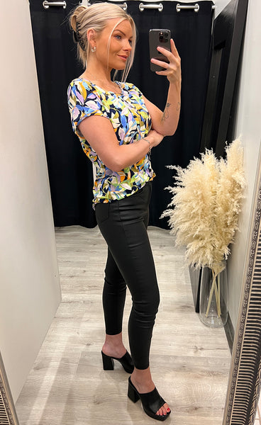 Dottie tee - blazing mix