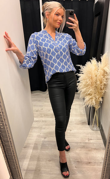 Rica blouse - french blue