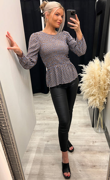 Cirla blouse - marina mix