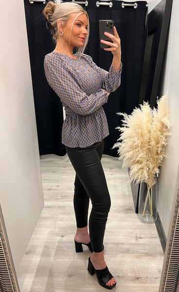 Cirla blouse - marina mix